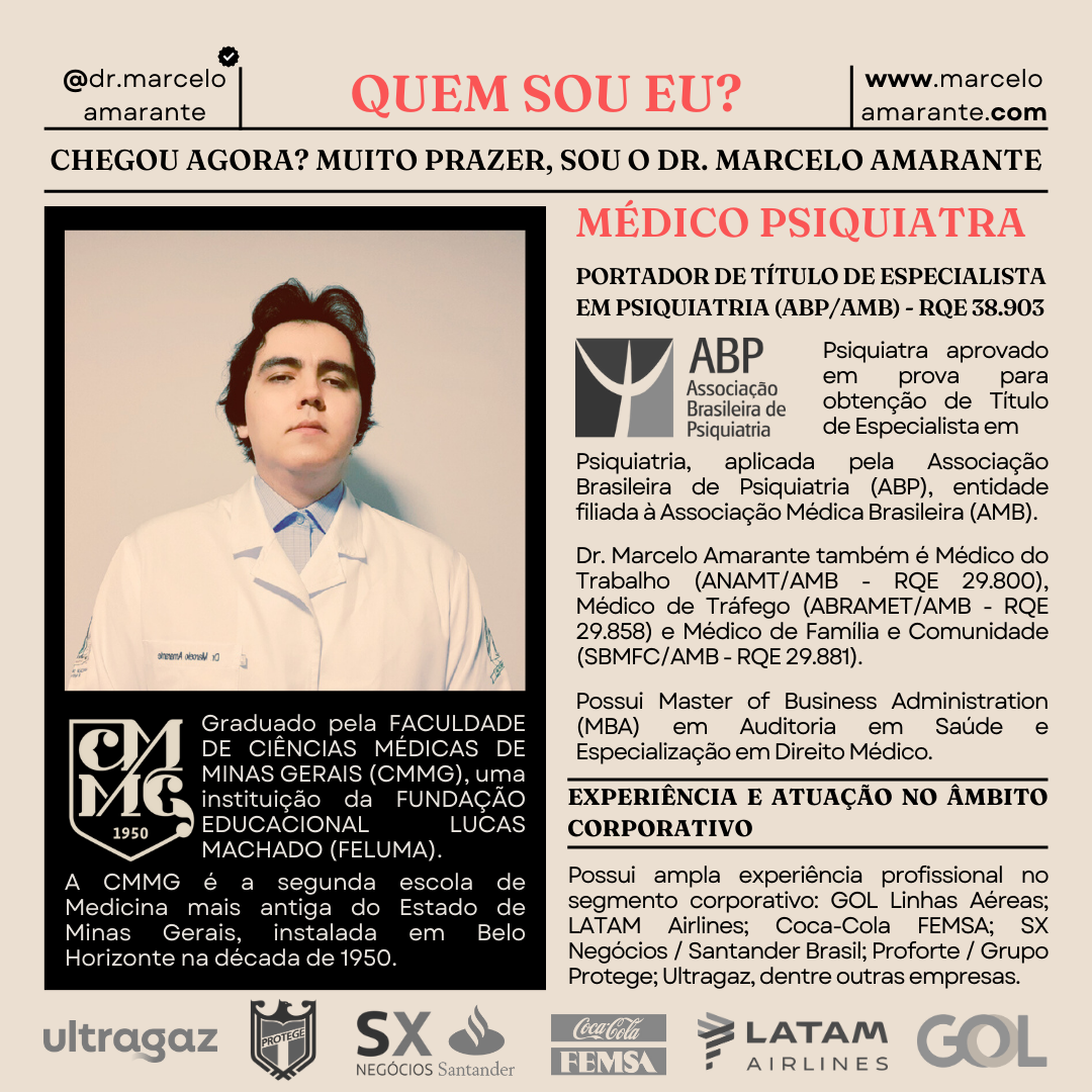 Quem é o Dr. Marcelo Amarante, Médico Psiquiatra?